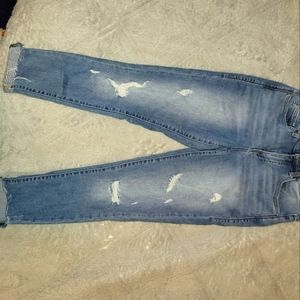 Lula Roe Distressed skinny jeans (Size 28)